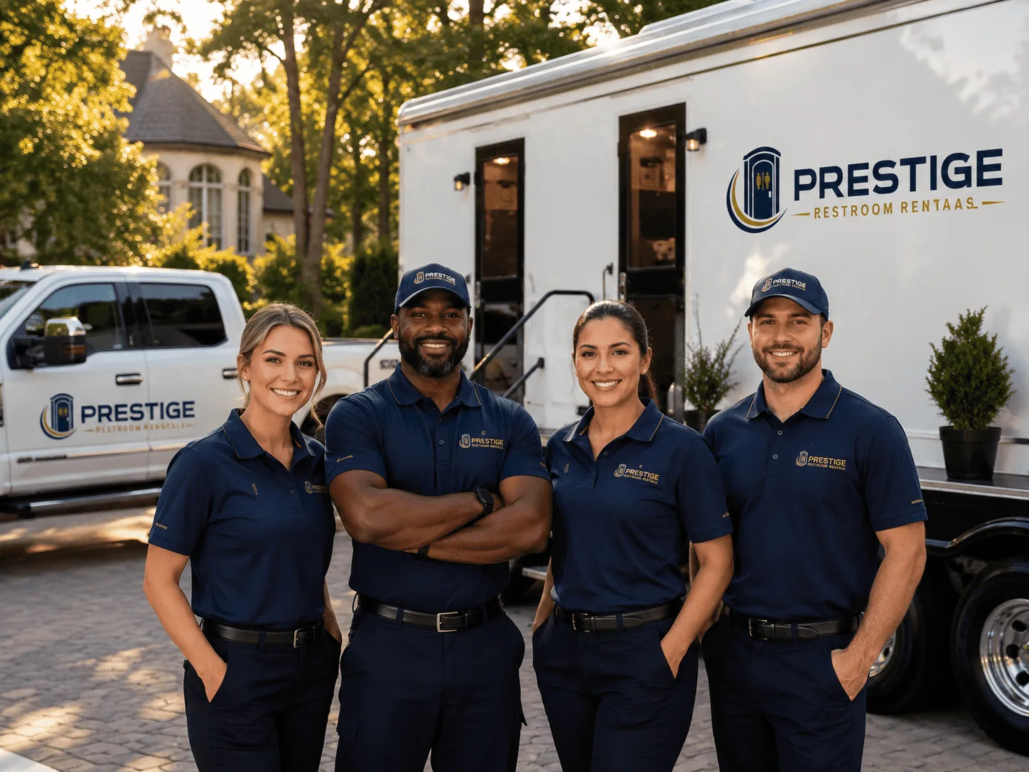 Trusted Luxury Portable Restrooms company in Tippo, MS